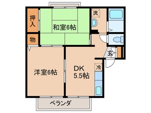 セジュール音羽の物件間取画像